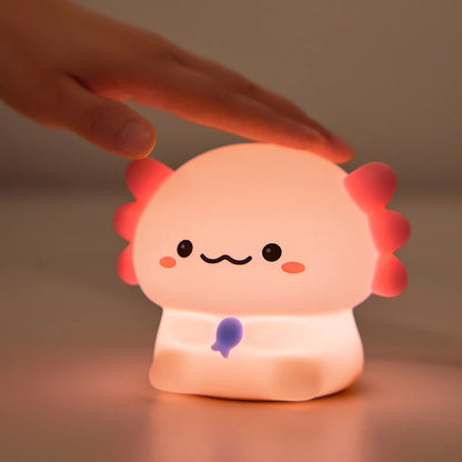 Axolight™ – Cute Axolotl Night Light for Kids & Babies 🌙