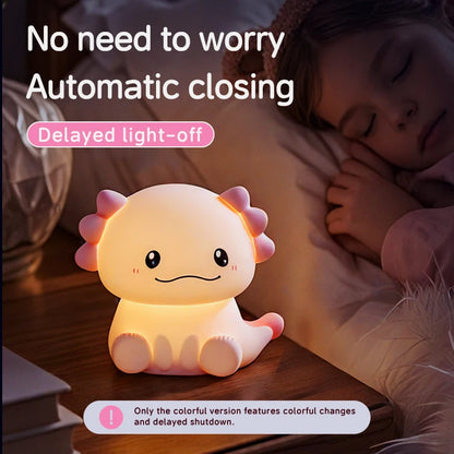Axolight™ – Cute Axolotl Night Light for Kids & Babies 🌙