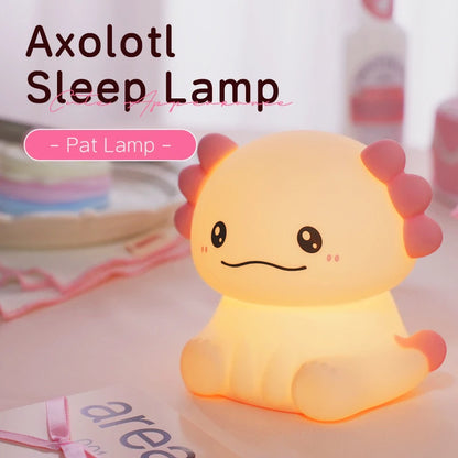 Axolight™ – Cute Axolotl Night Light for Kids & Babies 🌙