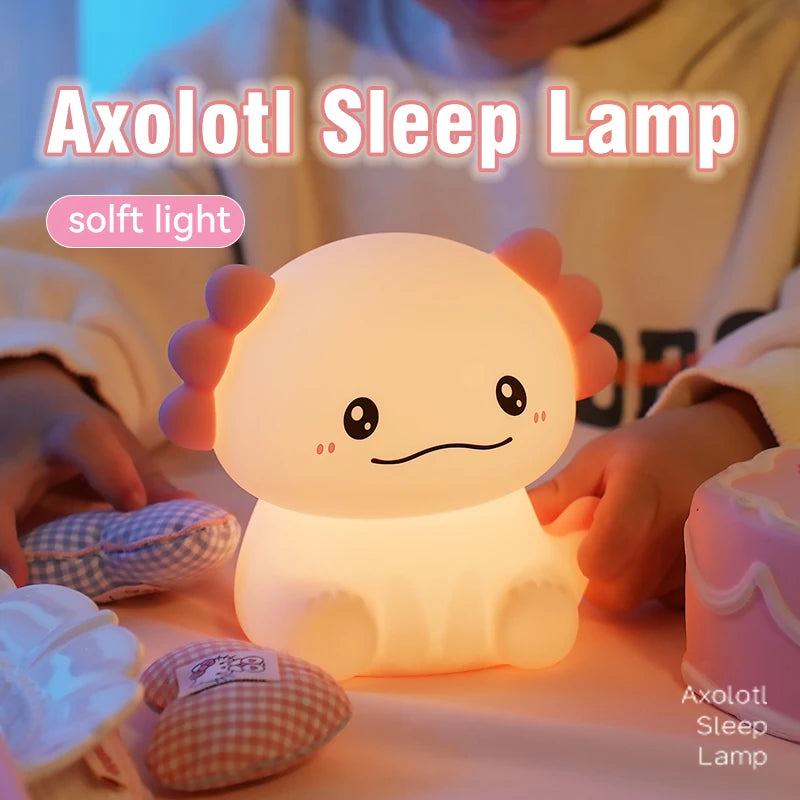 Axolight™ – Cute Axolotl Night Light for Kids & Babies 🌙